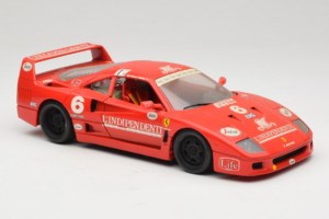 Ferrari F40 #6 V. Colombo L'Indipendente Rot 1987 Bburago 1:18 3032-L1 Metall – Bild 6 von 8