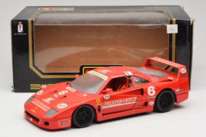 Ferrari F40 #6 V. Colombo L'Indipendente Rot 1987 Bburago 1:18 3032-L1 Metall – Bild 8 von 8