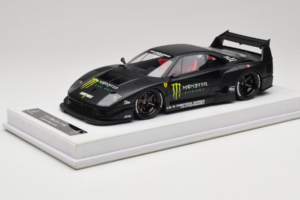Ferrari F40 LB Works Monster Energy Matt Black BBA 1:18 REMC026 Resin – Bild 2 von 7