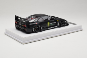 Ferrari F40 LB Works Monster Energy Matt Black BBA 1:18 REMC026 Resin – Bild 3 von 7