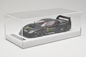 Ferrari F40 LB Works Monster Energy Matt Black BBA 1:18 REMC026 Resin – Bild 6 von 7