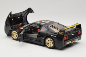 Ferrari F40 Magneti Marelli #3 Schwarz Bburago 1:18 3022-B1 Metall – Bild 5 von 8