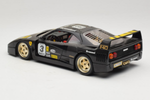 Ferrari F40 Magneti Marelli #3 Schwarz Bburago 1:18 3022-B1 Metall – Bild 7 von 8
