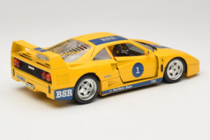 Ferrari F40 #1 Gelb Bauer Limitierte Auflage 100 Stück Bburago 1:18 BSR001 Metall – Bild 3 von 8