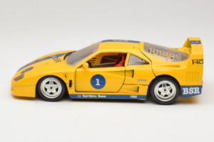 Ferrari F40 #1 Gelb Bauer Limitierte Auflage 100 Stück Bburago 1:18 BSR001 Metall – Bild 4 von 8