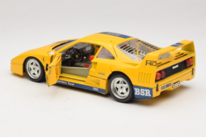 Ferrari F40 #1 Gelb Bauer Limitierte Auflage 100 Stück Bburago 1:18 BSR001 Metall – Bild 5 von 8