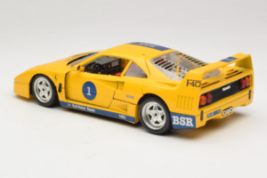 Ferrari F40 #1 Gelb Bauer Limitierte Auflage 100 Stück Bburago 1:18 BSR001 Metall – Bild 7 von 8