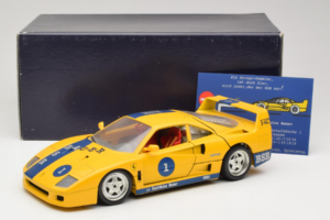 Ferrari F40 #1 Gelb Bauer Limitierte Auflage 100 Stück Bburago 1:18 BSR001 Metall – Bild 8 von 8