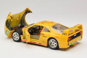 Ferrari F40 Totip Jolly Club #2 Gelb Bburago 1:18 3332-Y1 Metall – Bild 5 von 8