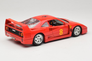 Ferrari F40 #8 Bevro International Rot 1987 Bburago 1:18 3332-P3 Metall – Bild 3 von 8