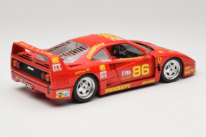 Ferrari F40 LM #86 Ch. Pozzi IMSA 24 Hours of Le Mans 1985 Rot Bburago 1:18 3332-P6 Metall – Bild 3 von 8