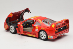 Ferrari F40 LM #86 Ch. Pozzi IMSA 24 Hours of Le Mans 1985 Rot Bburago 1:18 3332-P6 Metall – Bild 5 von 8