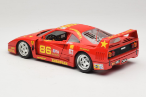 Ferrari F40 LM #86 Ch. Pozzi IMSA 24 Hours of Le Mans 1985 Rot Bburago 1:18 3332-P6 Metall – Bild 7 von 8