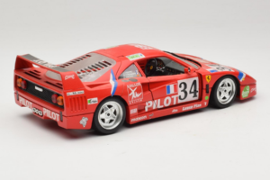 Ferrari F40 LM Pilot #34 Ferte / Thavenin / Palau 24 Hours of Le Mans 1995 Rot Bburago 1:18 3032-P3 Metall – Bild 3 von 8