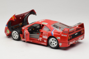Ferrari F40 LM Pilot #34 Ferte / Thavenin / Palau 24 Hours of Le Mans 1995 Rot Bburago 1:18 3032-P3 Metall – Bild 5 von 8