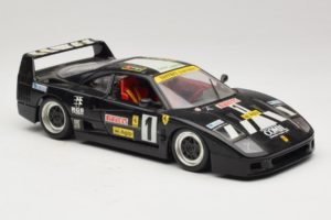 Ferrari F40 Pirelli Agip #1 Schwarz Bburago 1:18 3332-B1 Metall – Bild 6 von 8