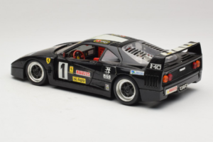 Ferrari F40 Pirelli Agip #1 Schwarz Bburago 1:18 3332-B1 Metall – Bild 7 von 8