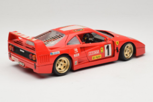 Ferrari F40 Pirelli Agip #1 Ferrari Club Italia Rot Bburago 1:18 3032-P2 Metall – Bild 3 von 8