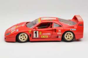 Ferrari F40 Pirelli Agip #1 Ferrari Club Italia Rot Bburago 1:18 3032-P2 Metall – Bild 4 von 8