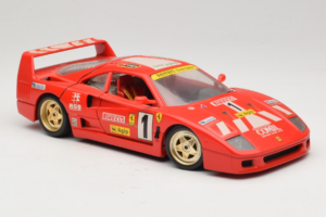 Ferrari F40 Pirelli Agip #1 Ferrari Club Italia Rot Bburago 1:18 3032-P2 Metall – Bild 6 von 8