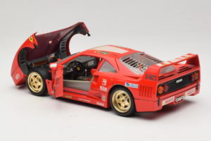 Ferrari F40 Evoluzione #1 Pirelli Agip Rot mit Goldenen Rädern 1992 Bburago 1:18 3042-P2 Metall – Bild 5 von 8