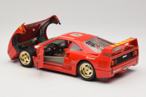 Ferrari F40 #3 Pirelli Rot 1987 Bburago 1:18 3332-P4 Metall – Bild 5 von 8