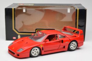Ferrari F40 Rot Bburago 1:18 3032 Metall – Bild 8 von 8