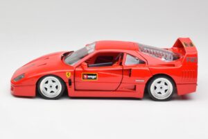 Ferrari F40 Rot Bburago 1:18 3332 Metall – Bild 4 von 8