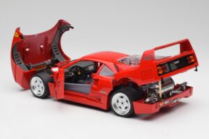 Ferrari F40 Rot Bburago 1:18 3332 Metall – Bild 5 von 8