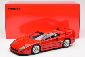 Ferrari F40 Rot Kyosho 1:18 08416R2 Metall – Bild 10 von 10