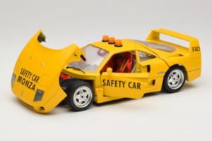 Ferrari F40 Safety Car Gelb Bburago 1:18 3032-Y2 Metall – Bild 2 von 8
