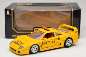 Ferrari F40 Safety Car Gelb Bburago 1:18 3032-Y2 Metall – Bild 8 von 8