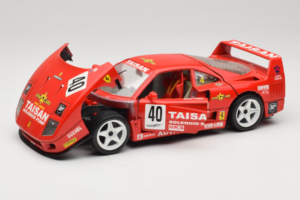 Ferrari F40 #40 T. Ohta / A. Reid Taisan Rot 1987 Bburago 1:18 3022-T1 Metall – Bild 2 von 8