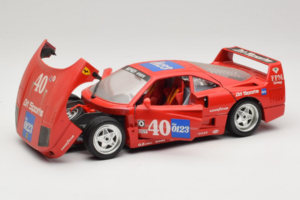 Ferrari F40 #40 the0123 Rot 1987 Bburago 1:18 3332-P5 Metall – Bild 2 von 8