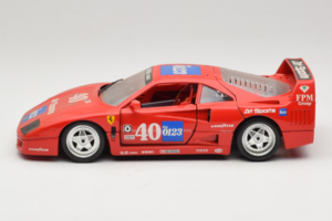 Ferrari F40 #40 the0123 Rot 1987 Bburago 1:18 3332-P5 Metall – Bild 4 von 8
