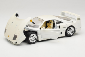 Ferrari F40 Weiss Bburago 1:18 3332-W4 Metall – Bild 2 von 8