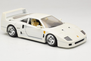 Ferrari F40 Weiss Bburago 1:18 3332-W4 Metall – Bild 6 von 8