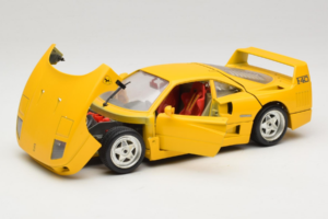 Ferrari F40 Gelb Bburago 1:18 3032-Y1 Metall – Bild 2 von 8