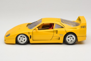 Ferrari F40 Gelb Bburago 1:18 3032-Y1 Metall – Bild 4 von 8