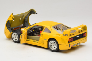 Ferrari F40 Gelb Bburago 1:18 3032-Y1 Metall – Bild 5 von 8