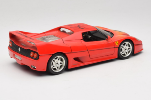 Ferrari F50 Braccio & Gotz M. Schumacher Signatur Edition Bburago 1:18 MS Metall – Bild 3 von 8