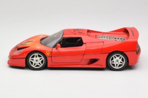 Ferrari F50 Braccio & Gotz M. Schumacher Signatur Edition Bburago 1:18 MS Metall – Bild 4 von 8