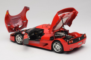 Ferrari F50 Braccio & Gotz M. Schumacher Signatur Edition Bburago 1:18 MS Metall – Bild 5 von 8