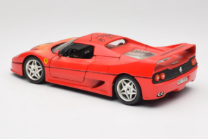 Ferrari F50 Braccio & Gotz M. Schumacher Signatur Edition Bburago 1:18 MS Metall – Bild 7 von 8