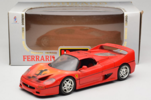 Ferrari F50 Braccio & Gotz M. Schumacher Signatur Edition Bburago 1:18 MS Metall – Bild 8 von 8