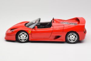 Ferrari F50 Cabriolet Rot Bburago 1:18 3352 Metall – Bild 4 von 8