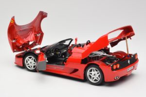 Ferrari F50 Cabriolet Rot Bburago 1:18 3352 Metall – Bild 5 von 8
