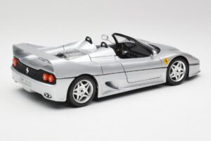 Ferrari F50 Cabriolet Silber Bburago 1:18 3372 Metall – Bild 3 von 8