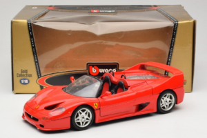 Ferrari F50 Cabriolet Rot Bburago 1:18 3372-P1 Metall – Bild 8 von 8