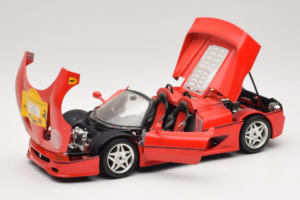 Ferrari F50 Cabriolet 50 Jahre Ferrari 24 Jahre Bburago FMC Rot Bburago 1:18 3352-P1 Metall – Bild 2 von 8